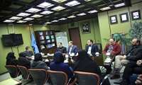 نشست صمیمی فرزندان شاهد بیمارستان با ریاست دانشگاه