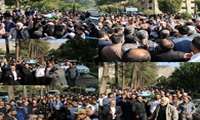 مراسم تشییع پیکر همکار از دست رفته مرحوم عباس عبدلی از پرسنل اداره پرستاری مرکز