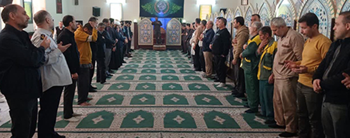 مراسم  عزاداری شهادت حضرت فاطمه زهرا (س) در مرکز روانپزشکی رازی برگزار شد